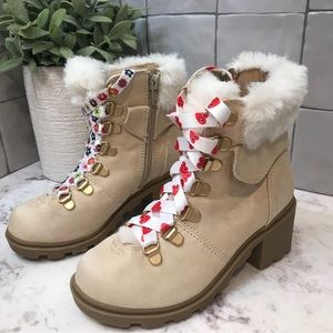Jellypop Kids Boots with Heart and Floral Accents